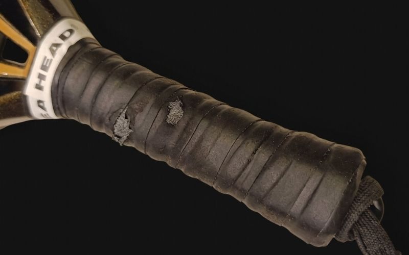 Grip desgastado